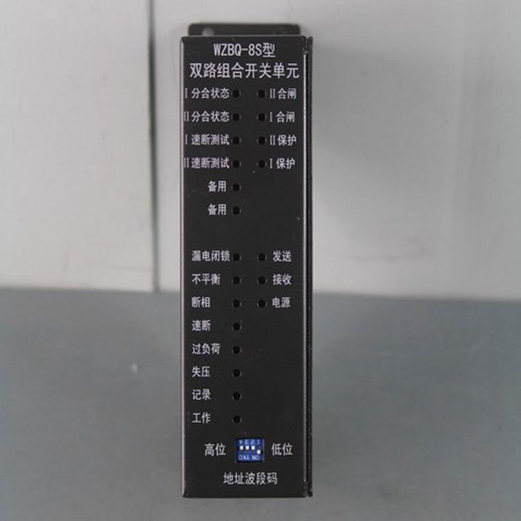 中國電光防爆WZBQ-8S礦用保護器 雙路組合開關單元