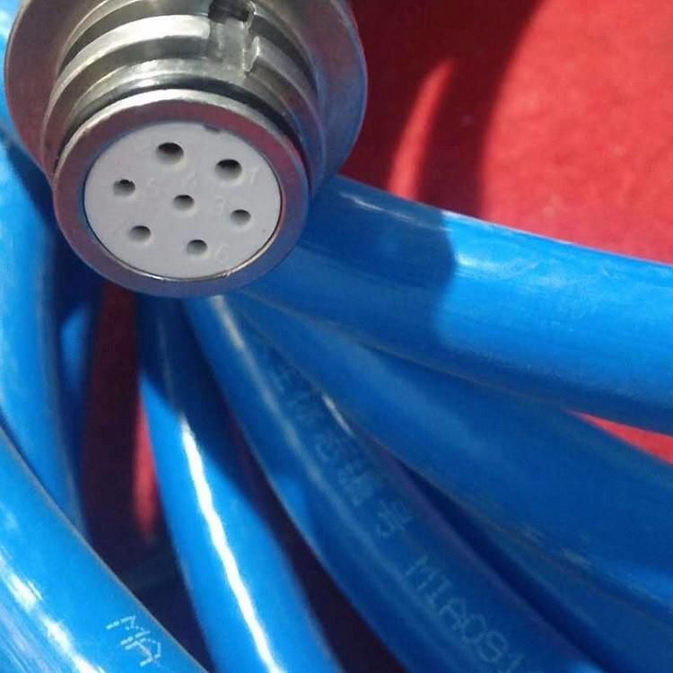 MHYBV-7-2-25礦用通信拉力電纜通訊帶航空插頭接頭 天津華寧電子有限公司
